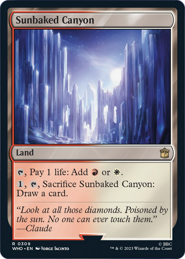 Sunbaked Canyon [Doctor Who] | L.A. Mood Comics and Games