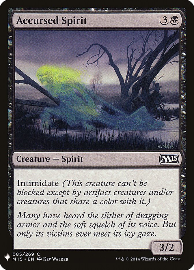 Accursed Spirit [Mystery Booster] | L.A. Mood Comics and Games