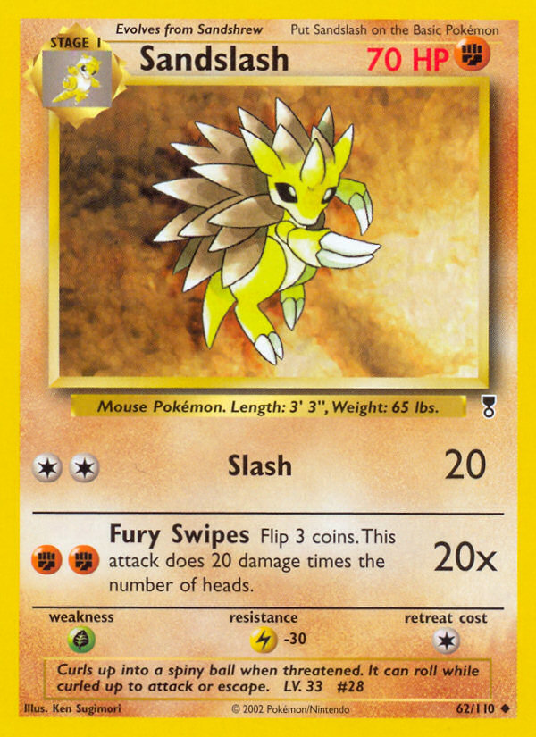 Sandslash (62/110) [Legendary Collection] | L.A. Mood Comics and Games
