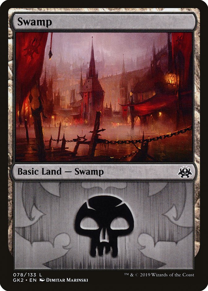 Swamp (78) [Ravnica Allegiance Guild Kit] | L.A. Mood Comics and Games