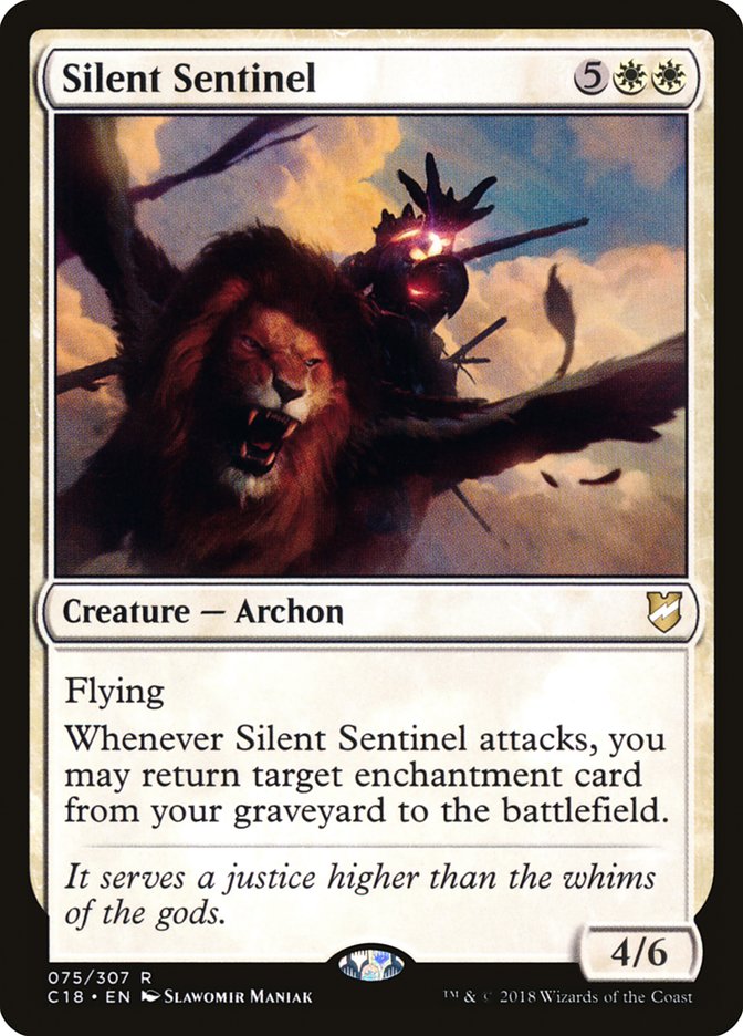 Silent Sentinel [Commander 2018] | L.A. Mood Comics and Games