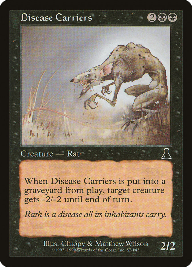 Disease Carriers [Urza's Destiny] | L.A. Mood Comics and Games