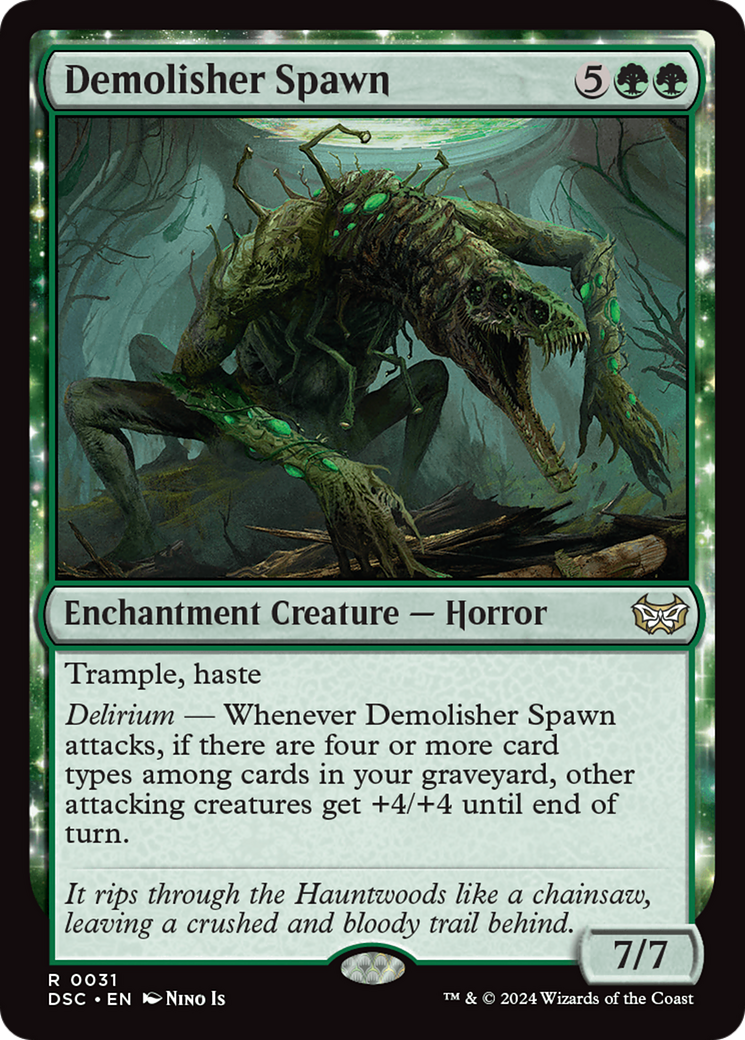 Demolisher Spawn [Duskmourn: House of Horror Commander] | L.A. Mood Comics and Games