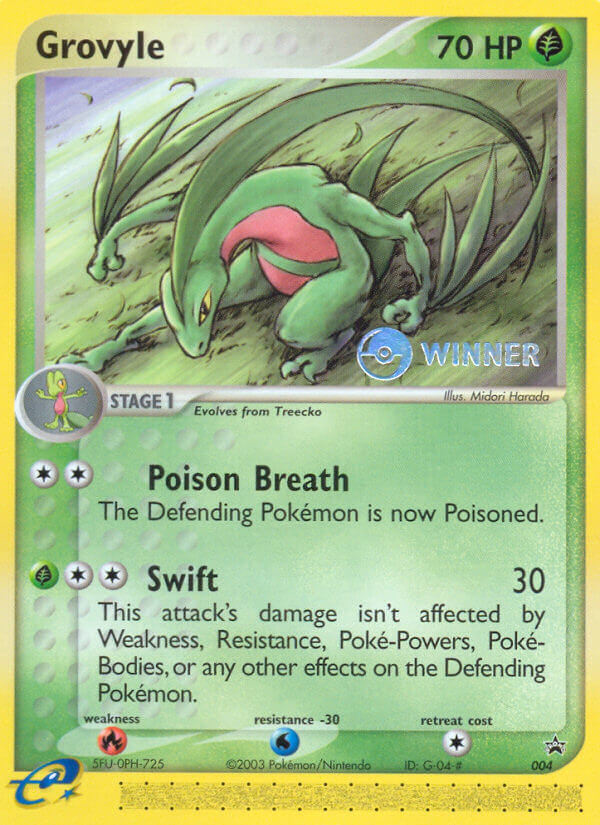 Grovyle (004) [Nintendo: Black Star Promos] | L.A. Mood Comics and Games