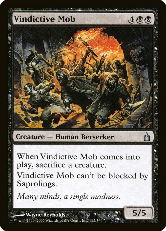Vindictive Mob [Ravnica: City of Guilds] | L.A. Mood Comics and Games