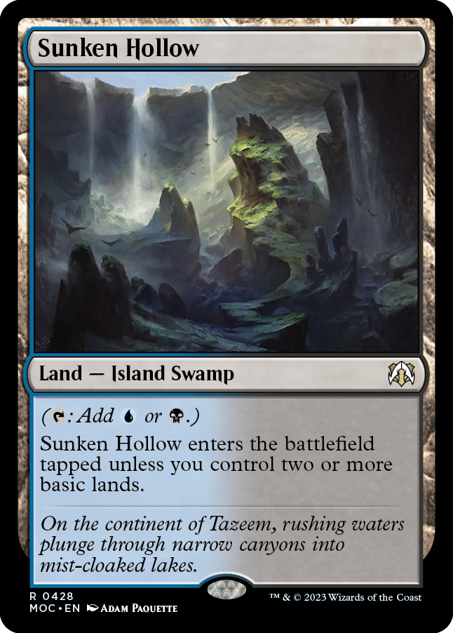 Sunken Hollow [March of the Machine Commander] | L.A. Mood Comics and Games