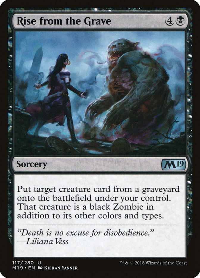 Rise from the Grave [Core Set 2019] | L.A. Mood Comics and Games