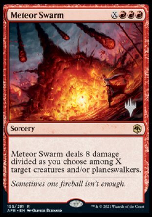 Meteor Swarm (Promo Pack) [Dungeons & Dragons: Adventures in the Forgotten Realms Promos] | L.A. Mood Comics and Games