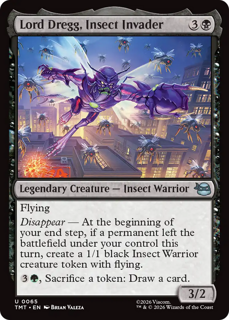 Lord Dregg, Insect Invader [Teenage Mutant Ninja Turtles] | L.A. Mood Comics and Games