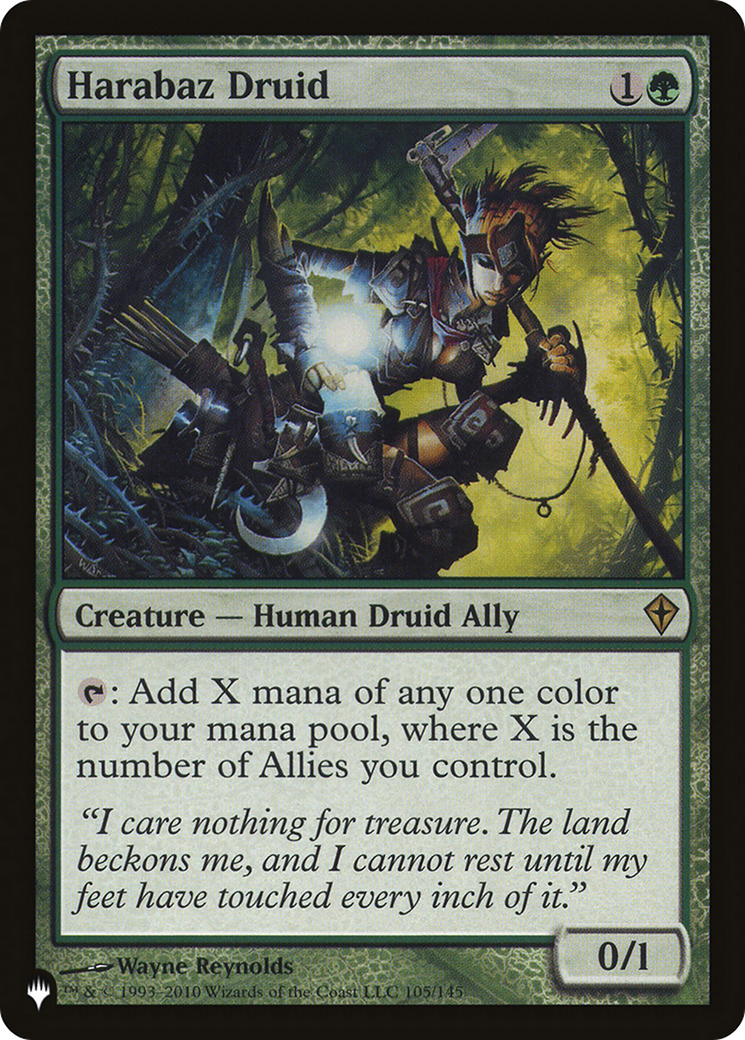 Harabaz Druid (WWK) [The List] | L.A. Mood Comics and Games