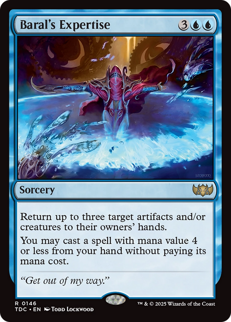 Baral's Expertise [Tarkir: Dragonstorm Commander] | L.A. Mood Comics and Games