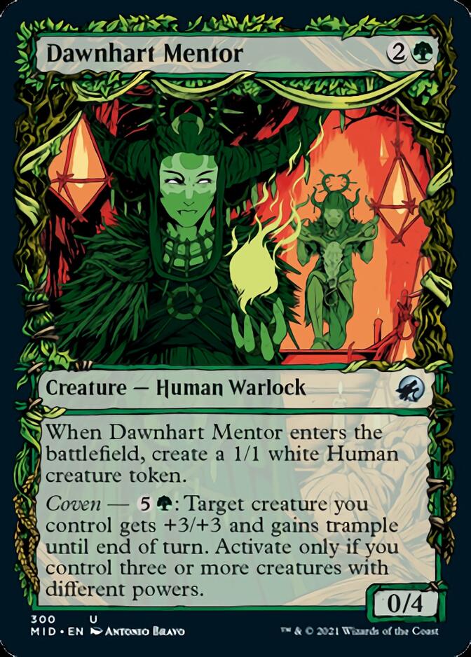 Dawnhart Mentor (Showcase Equinox) [Innistrad: Midnight Hunt] | L.A. Mood Comics and Games