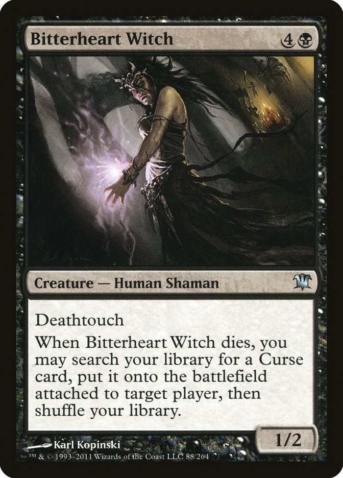 Bitterheart Witch [Innistrad] | L.A. Mood Comics and Games