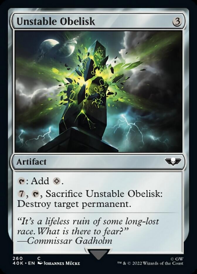Unstable Obelisk [Warhammer 40,000] | L.A. Mood Comics and Games