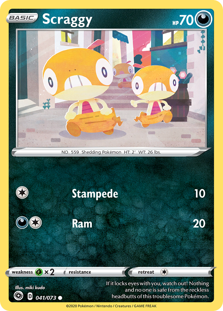 Scraggy (041/073) [Sword & Shield: Champion's Path] | L.A. Mood Comics and Games