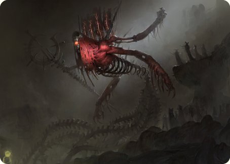 Drivnod, Carnage Dominus Art Card [Phyrexia: All Will Be One Art Series] | L.A. Mood Comics and Games