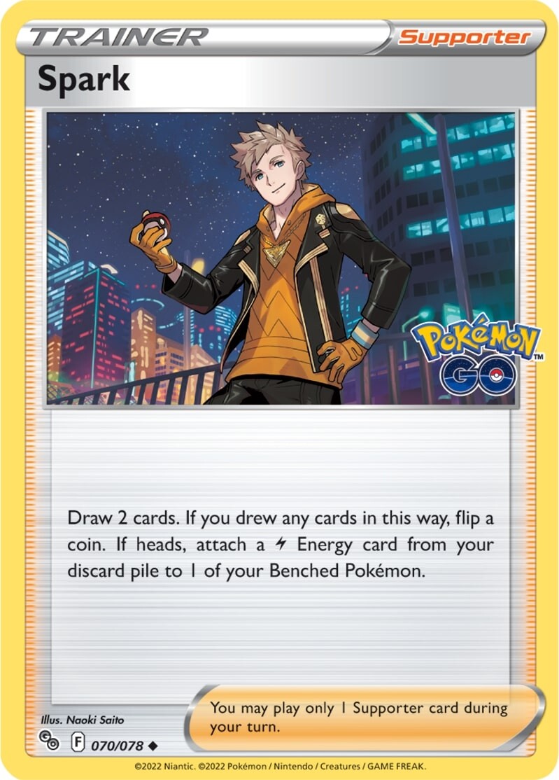 Spark (070/078) [Pokémon GO] | L.A. Mood Comics and Games