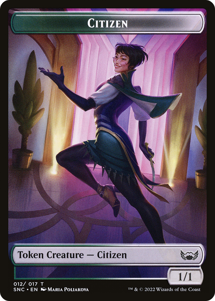 Citizen // Angel Double-Sided Token [The List] | L.A. Mood Comics and Games