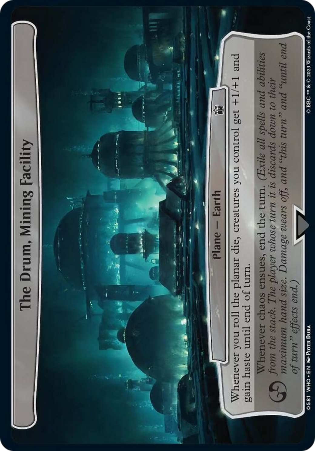 The Drum, Mining Facility [Doctor Who] | L.A. Mood Comics and Games