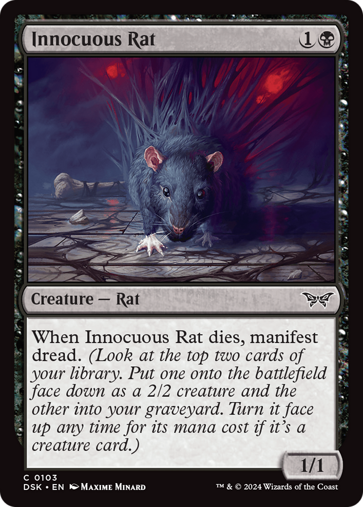 Innocuous Rat [Duskmourn: House of Horror] | L.A. Mood Comics and Games