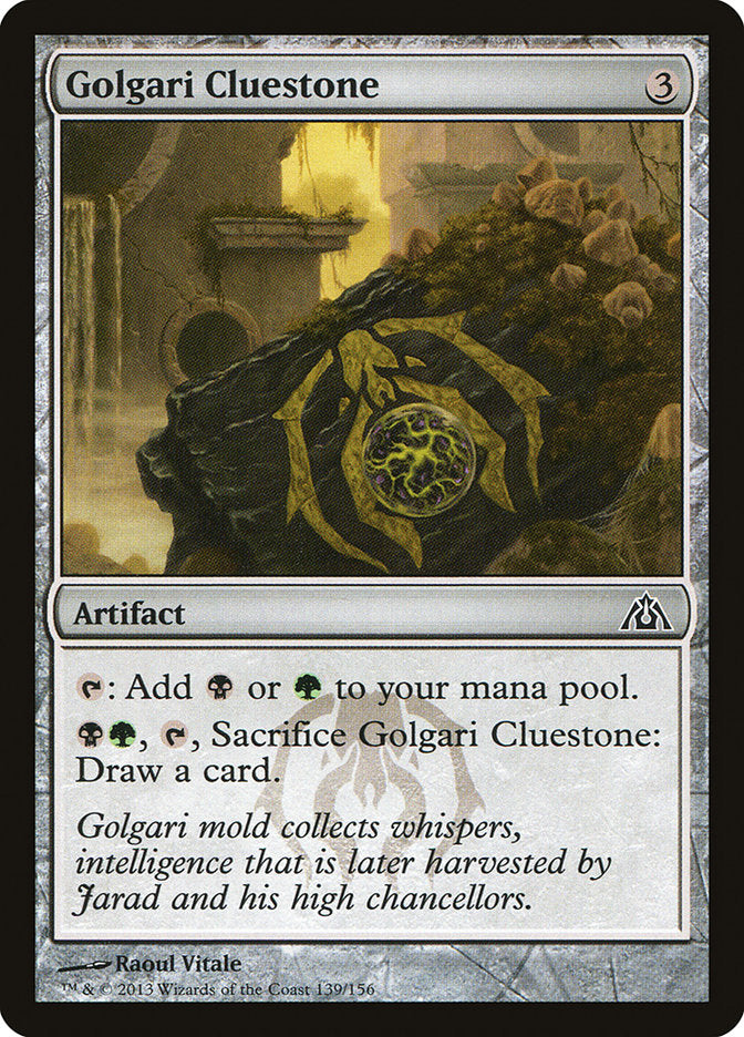 Golgari Cluestone [Dragon's Maze] | L.A. Mood Comics and Games