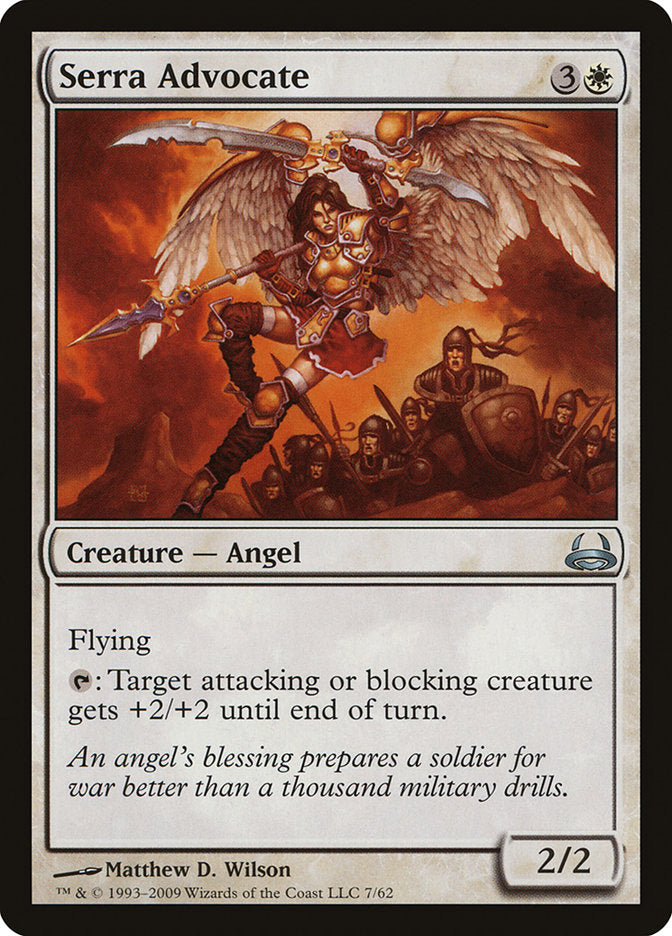 Serra Advocate [Duel Decks: Divine vs. Demonic] | L.A. Mood Comics and Games