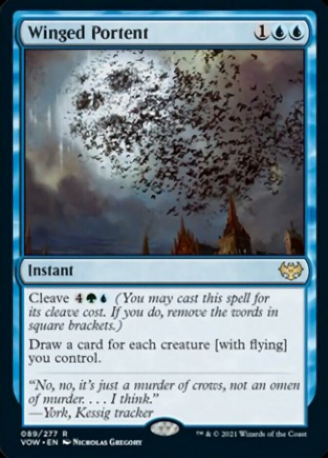 Winged Portent [Innistrad: Crimson Vow] | L.A. Mood Comics and Games