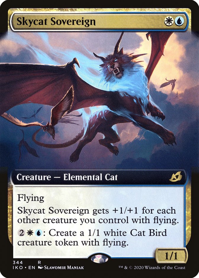 Skycat Sovereign (Extended Art) [Ikoria: Lair of Behemoths] | L.A. Mood Comics and Games