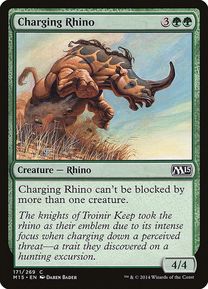 Charging Rhino [Magic 2015] | L.A. Mood Comics and Games