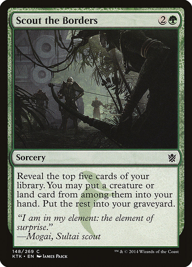Scout the Borders [Khans of Tarkir] | L.A. Mood Comics and Games