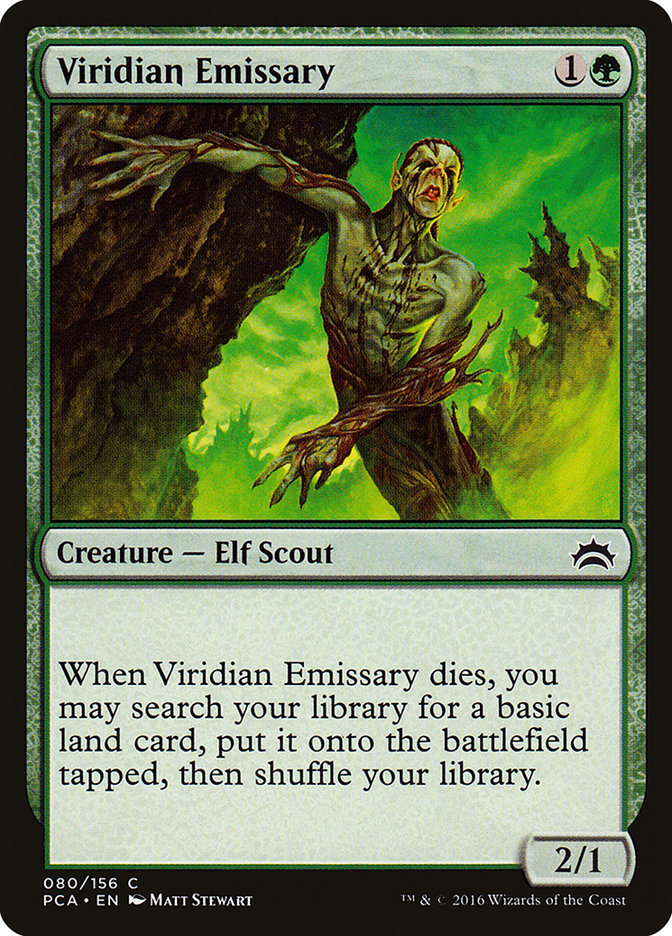 Viridian Emissary [Planechase Anthology] | L.A. Mood Comics and Games