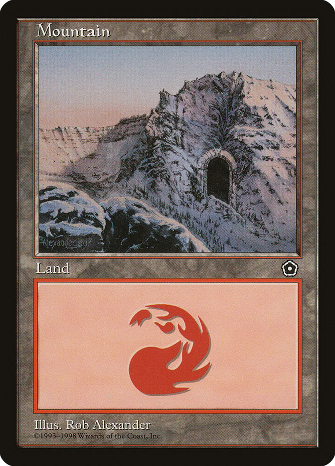 Mountain (Signature on Left / Cave on Right) [Portal Second Age] | L.A. Mood Comics and Games