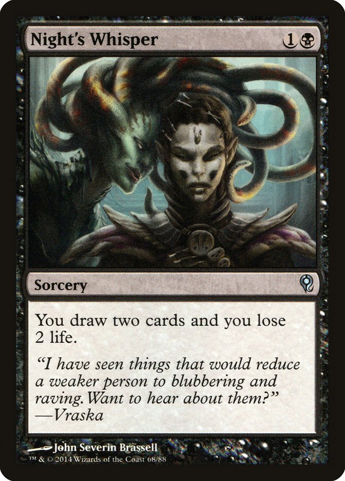 Night's Whisper [Duel Decks: Jace vs. Vraska] | L.A. Mood Comics and Games