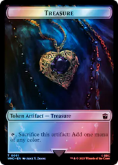 Alien // Treasure (0061) Double-Sided Token (Surge Foil) [Doctor Who Tokens] | L.A. Mood Comics and Games