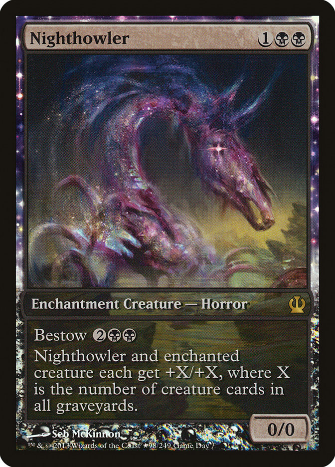 Nighthowler (Game Day) (Extended Art) [Theros Promos] | L.A. Mood Comics and Games