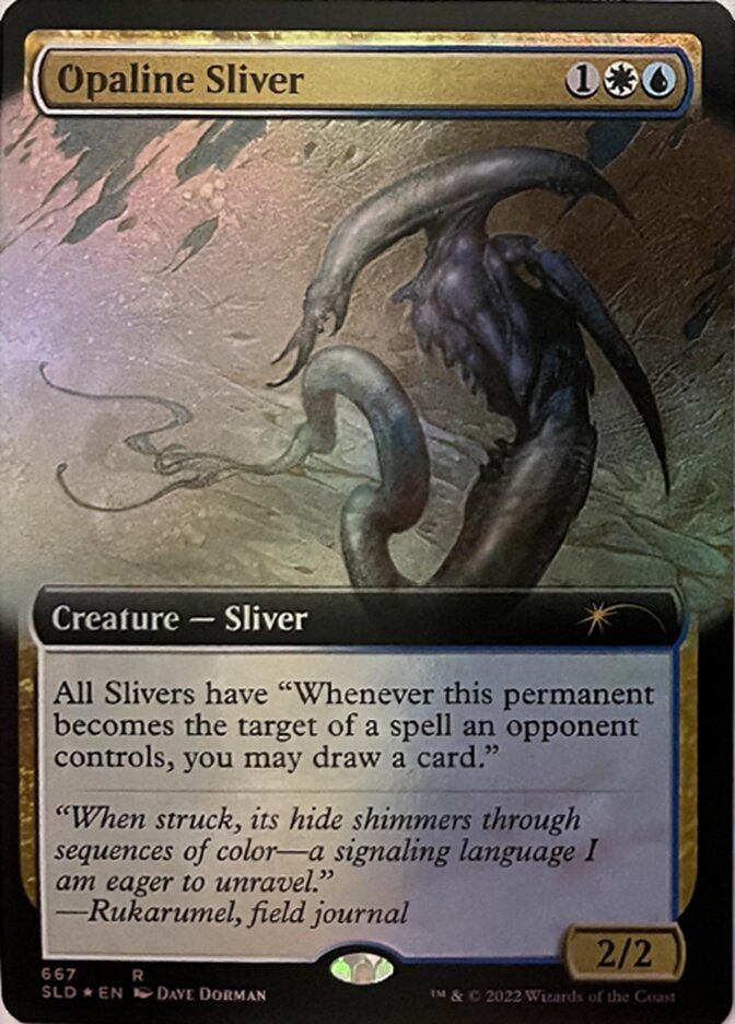 Opaline Sliver (Extended Art) [Secret Lair Drop Promos] | L.A. Mood Comics and Games