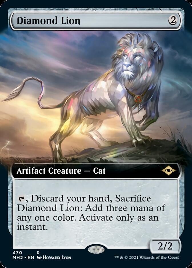 Diamond Lion (Extended Art) [Modern Horizons 2] | L.A. Mood Comics and Games
