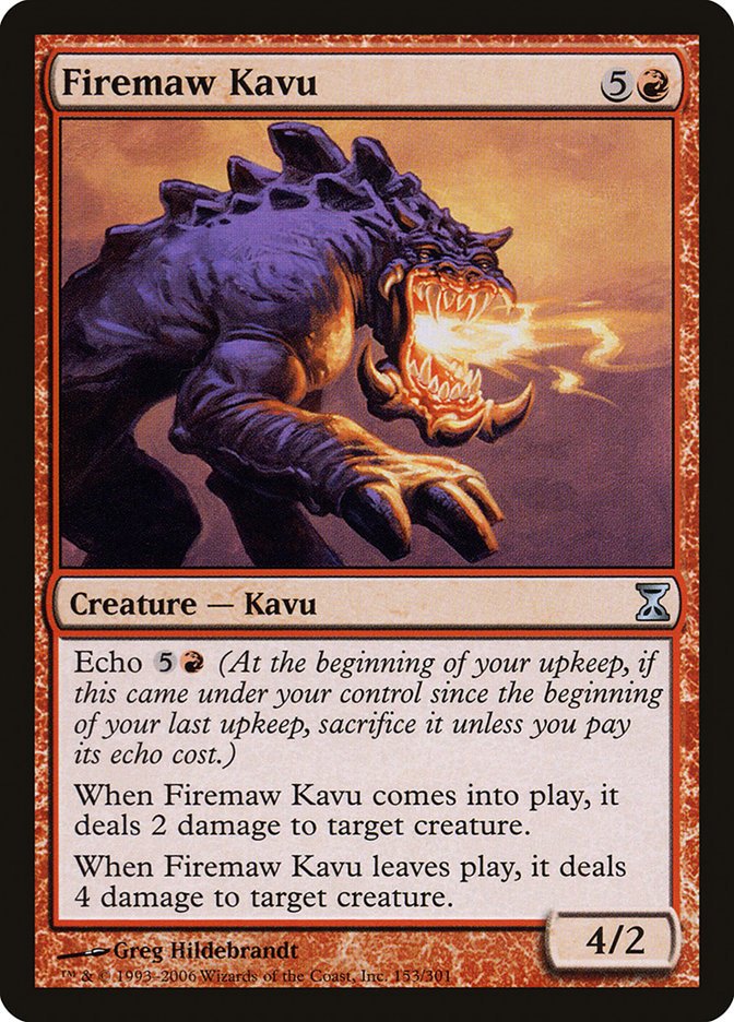 Firemaw Kavu [Time Spiral] | L.A. Mood Comics and Games