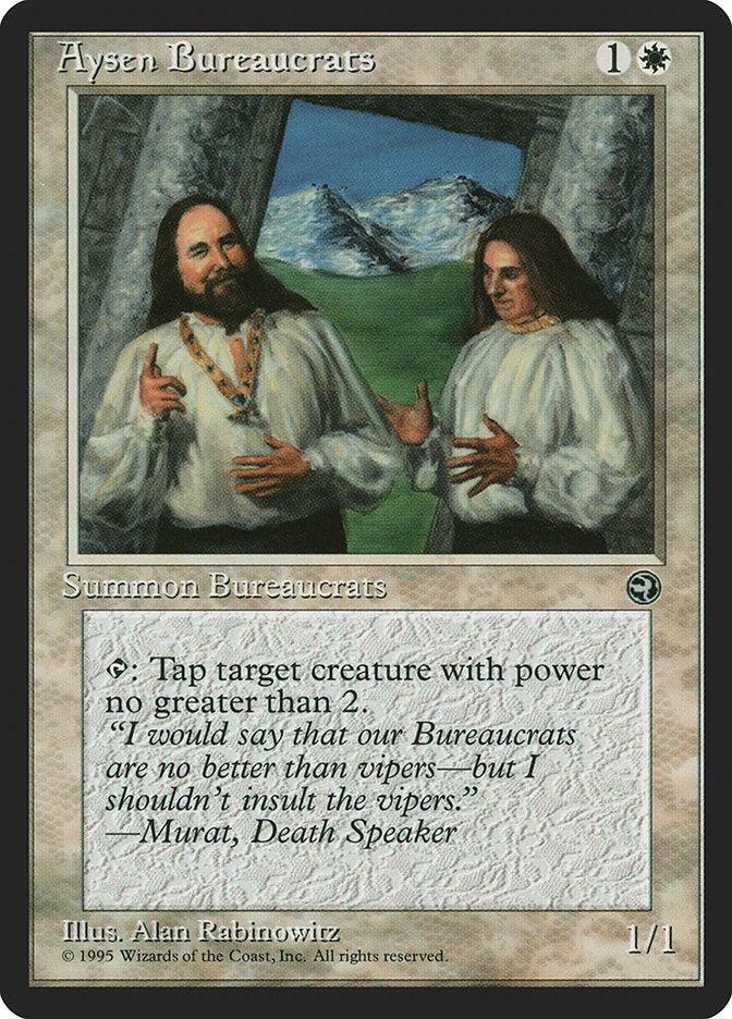 Aysen Bureaucrats (Murat Flavor Text) [Homelands] | L.A. Mood Comics and Games