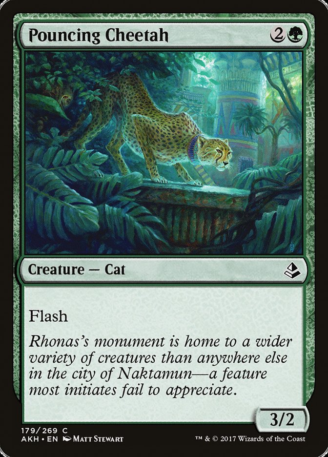 Pouncing Cheetah [Amonkhet] | L.A. Mood Comics and Games