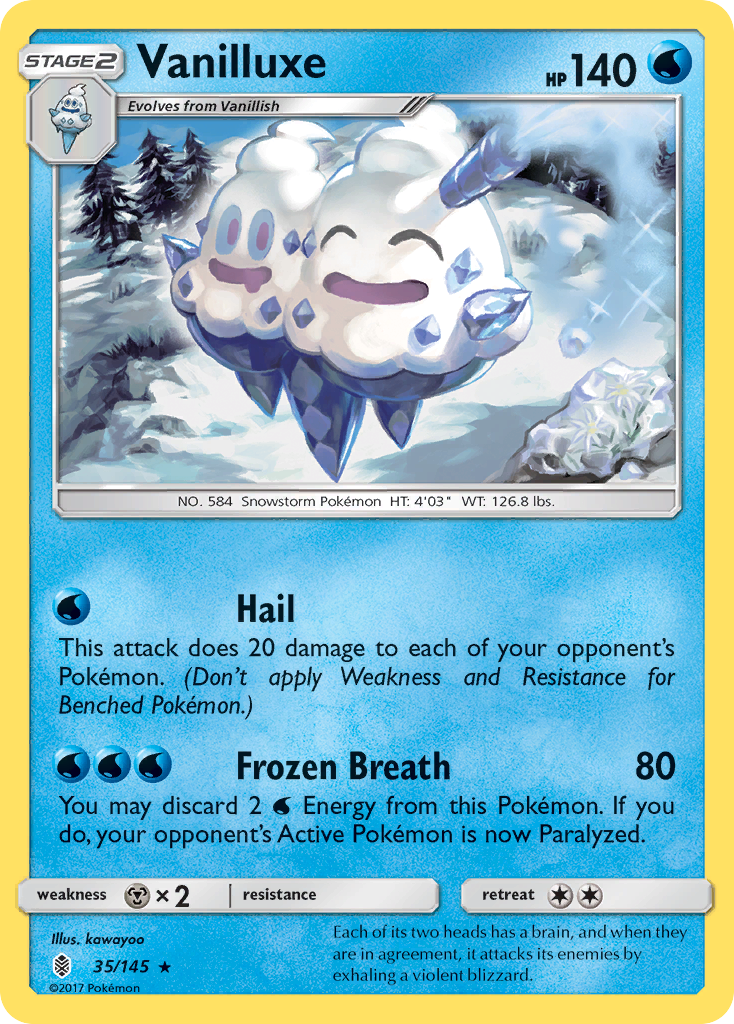 Vanilluxe (35/145) [Sun & Moon: Guardians Rising] | L.A. Mood Comics and Games