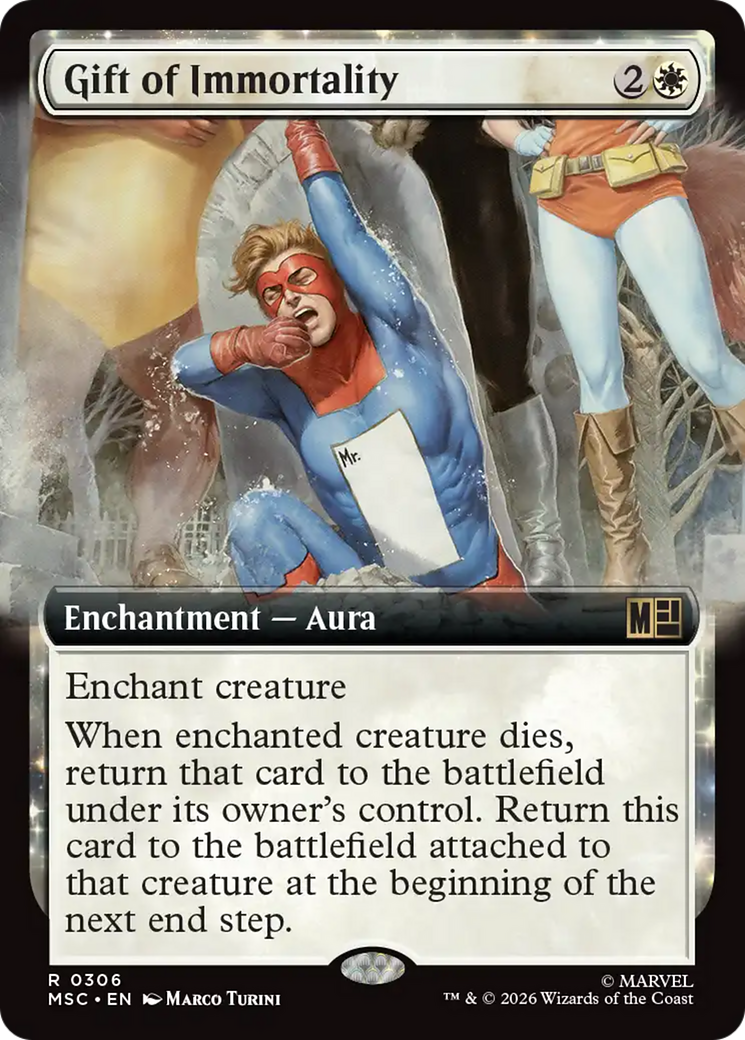 Gift of Immortality (Extended Art) [Marvel Super Heroes Commander] | L.A. Mood Comics and Games