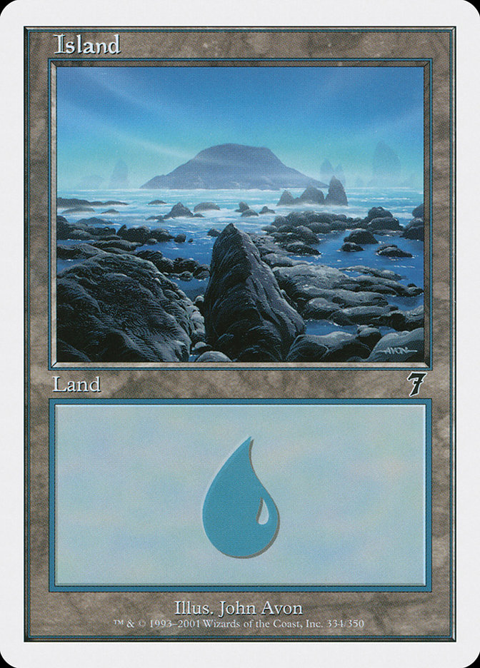 Island (334) [Seventh Edition] | L.A. Mood Comics and Games