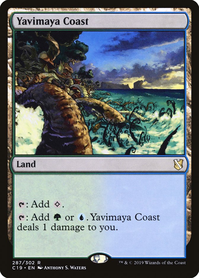 Yavimaya Coast [Commander 2019] | L.A. Mood Comics and Games