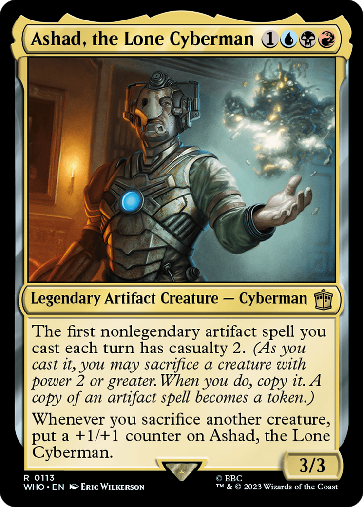 Ashad, the Lone Cyberman [Doctor Who] | L.A. Mood Comics and Games