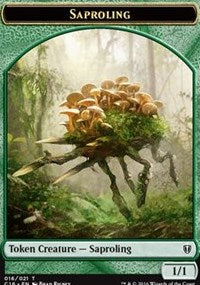 Saproling (016) // Saproling (017) Double-Sided Token [Commander 2016 Tokens] | L.A. Mood Comics and Games