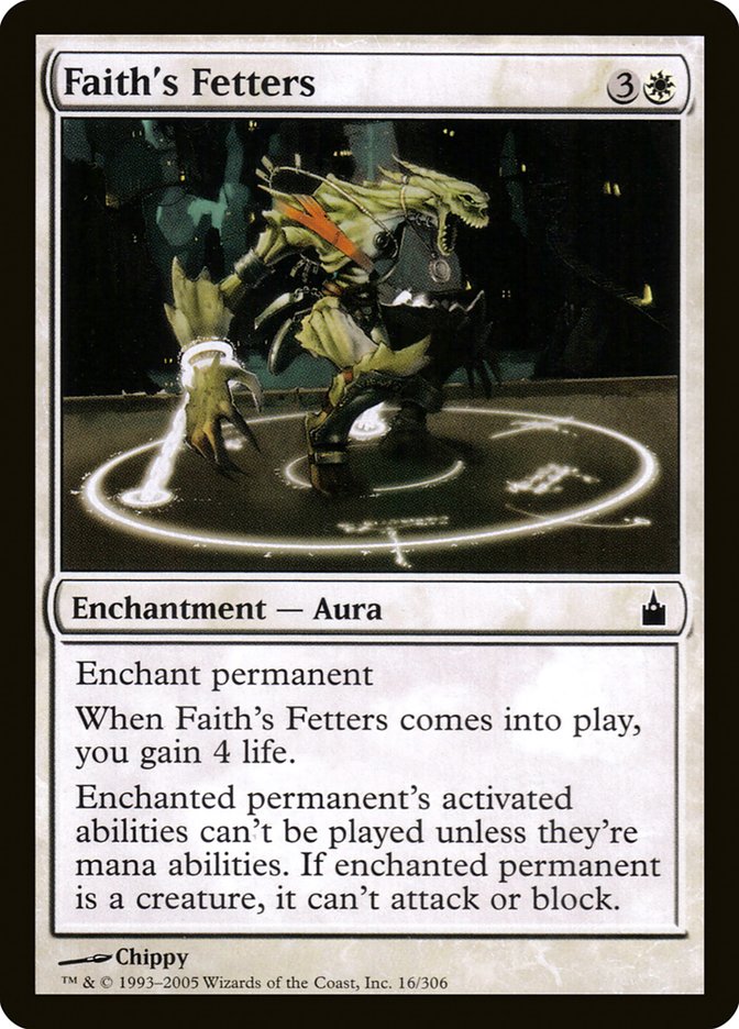 Faith's Fetters [Ravnica: City of Guilds] | L.A. Mood Comics and Games