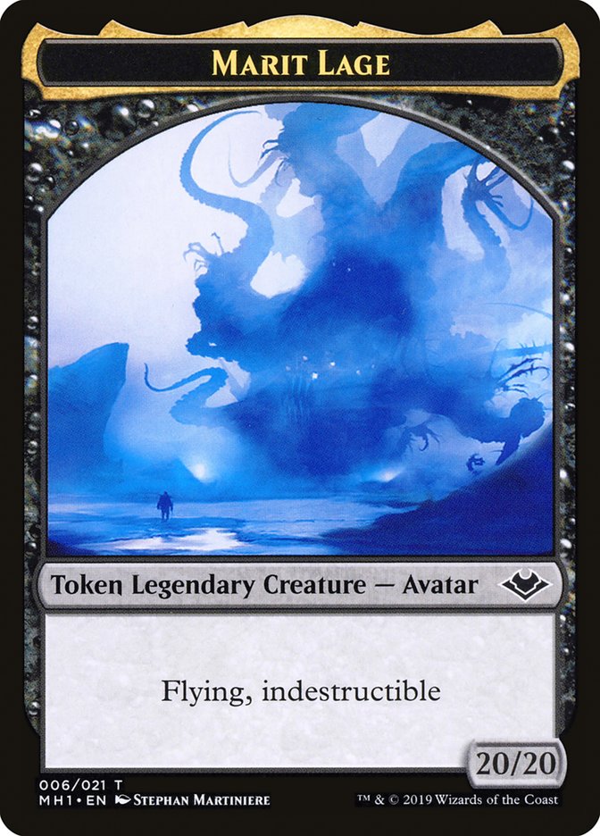 Illusion (005) // Marit Lage (006) Double-Sided Token [Modern Horizons Tokens] | L.A. Mood Comics and Games