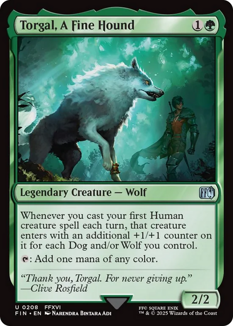Torgal, A Fine Hound [FINAL FANTASY] | L.A. Mood Comics and Games