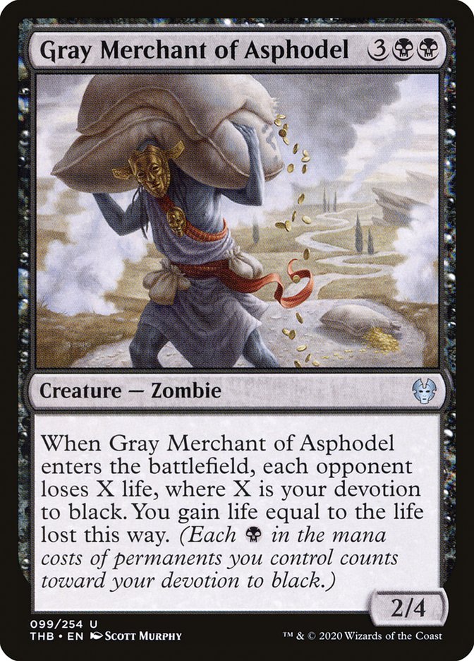 Gray Merchant of Asphodel [Theros Beyond Death] | L.A. Mood Comics and Games